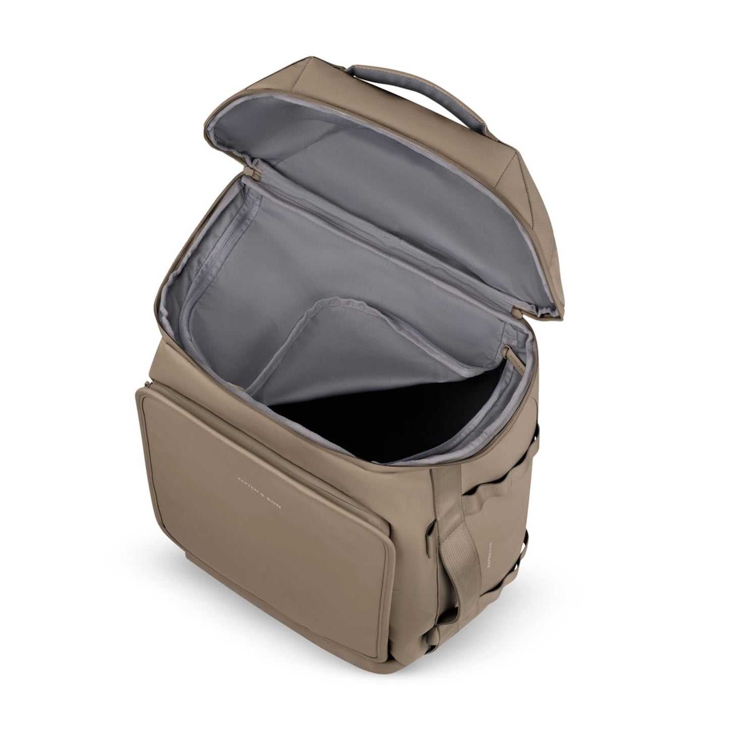 Lisbon Duffle Backpack Large All Black 