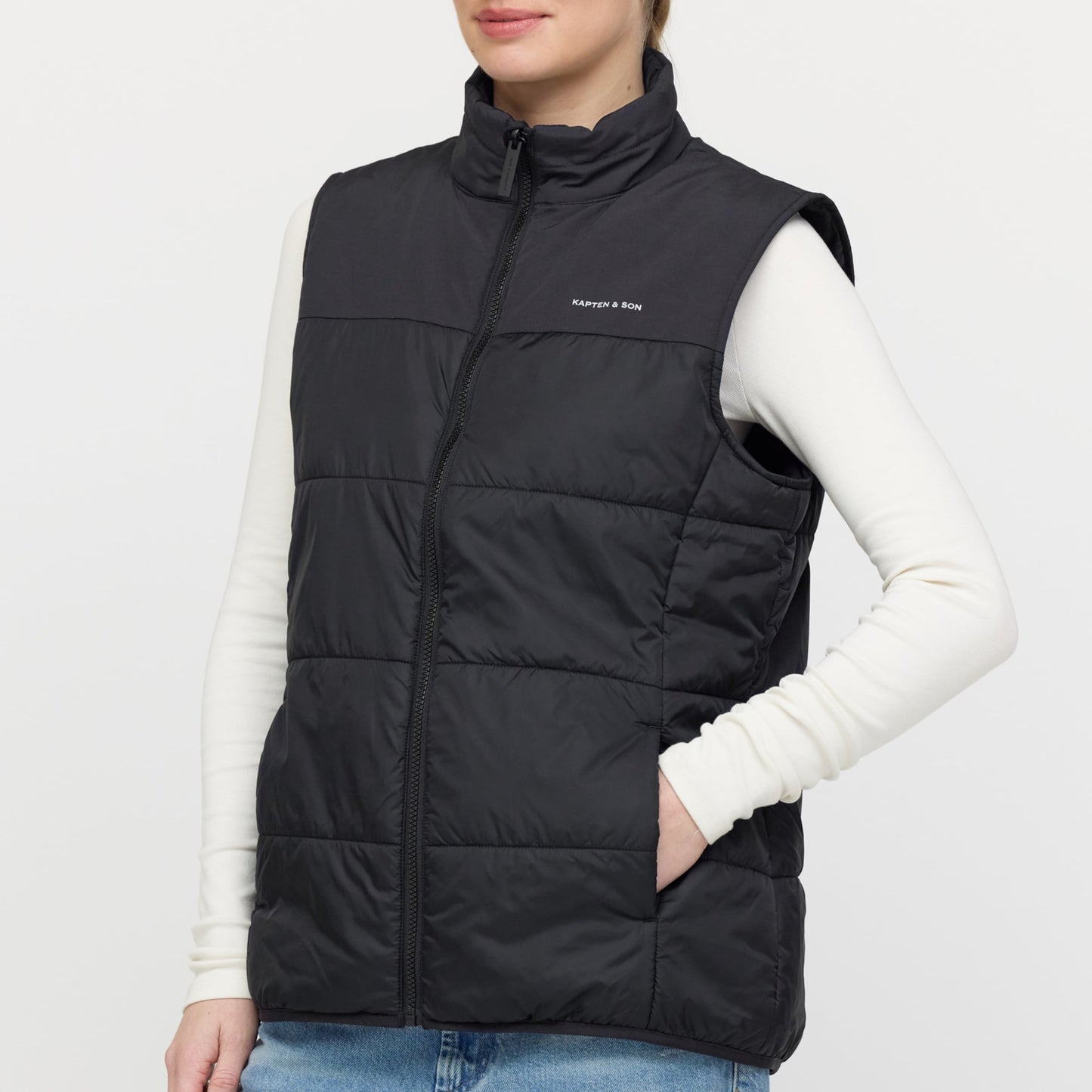 Light Puffer Vest Sandstone