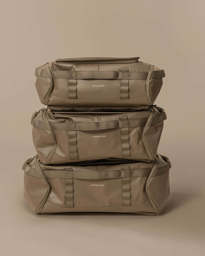 Lisbon Duffle Backpack Medium Walnut
