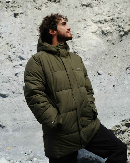 Winter Puffer Jacket Olive
