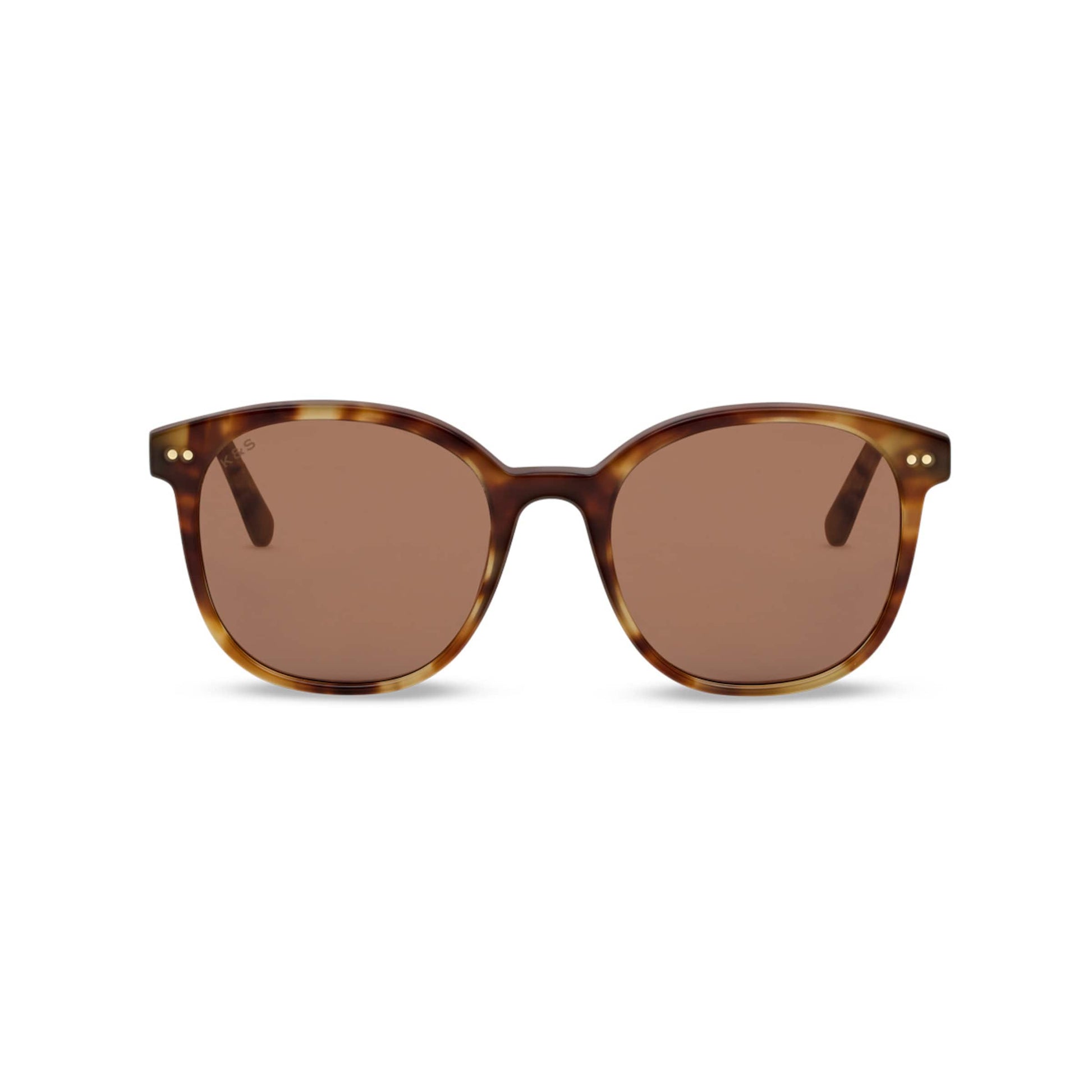 Nairobi Small Crystal Tortoise Brown