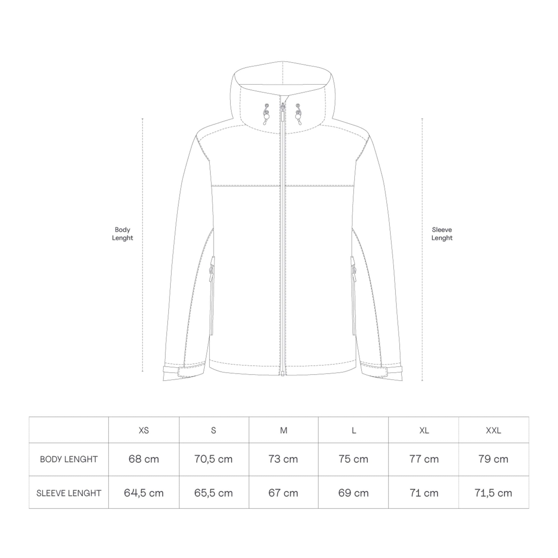 Puffer 3in1 Rain Jacket All Black
