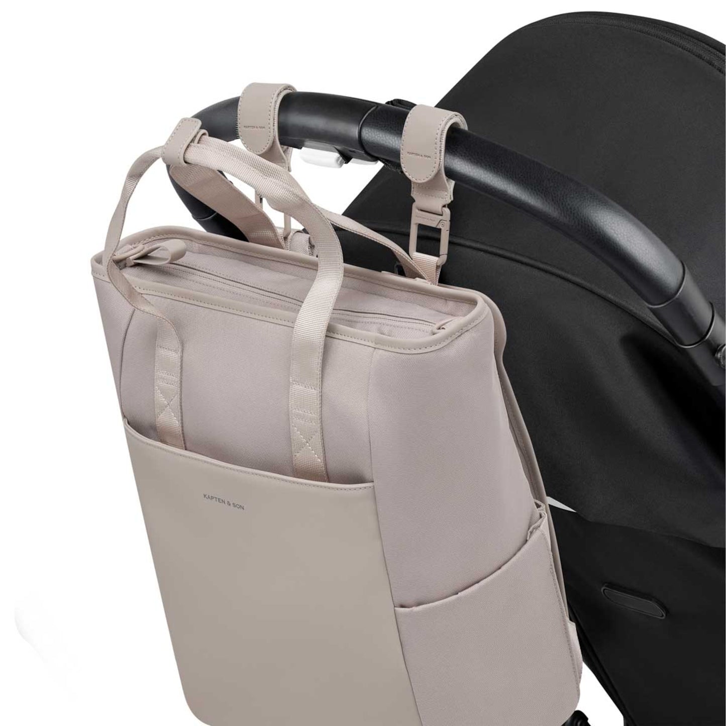 Lindby Pro Diaper Backpack Set Sandstone