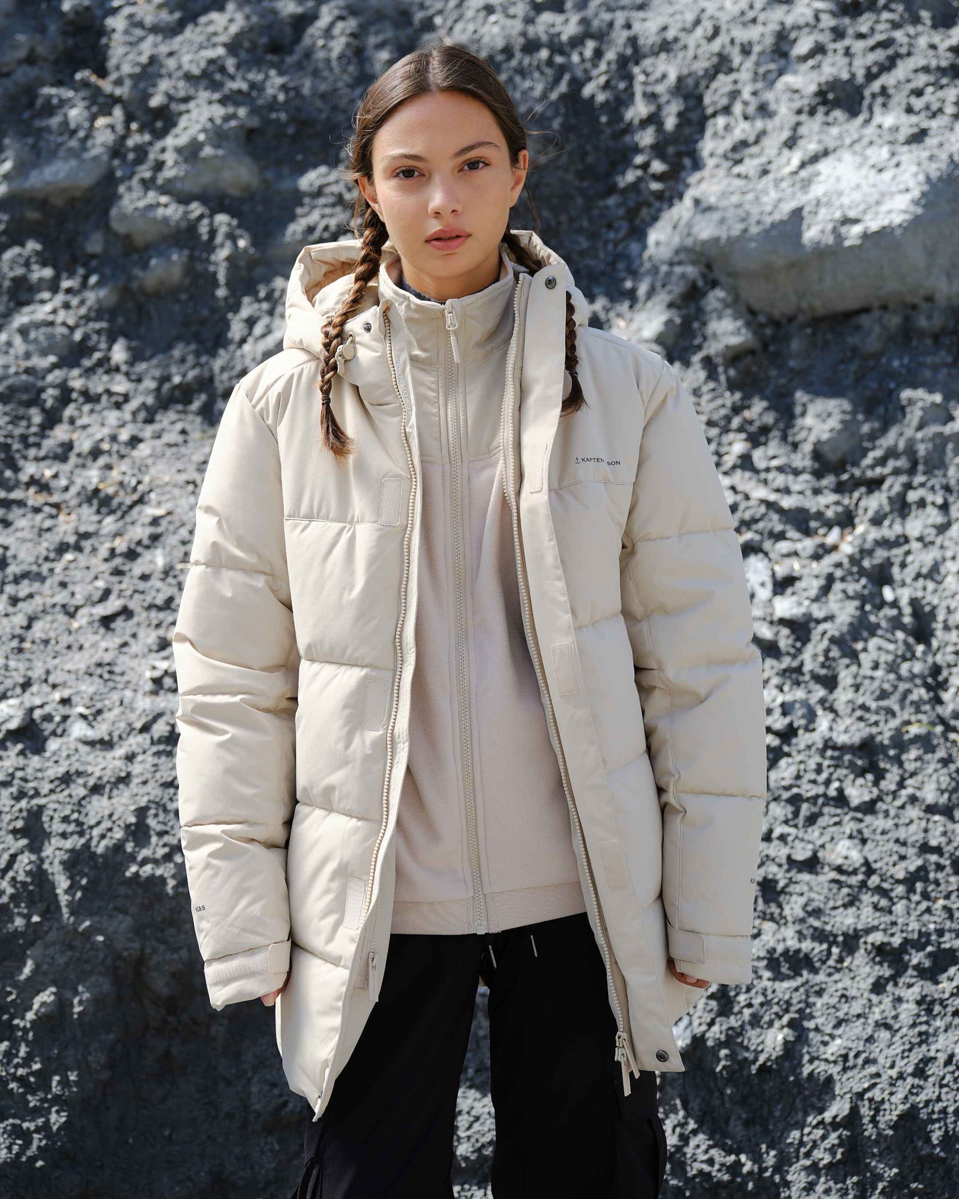 Winter Puffer Jacket All Black