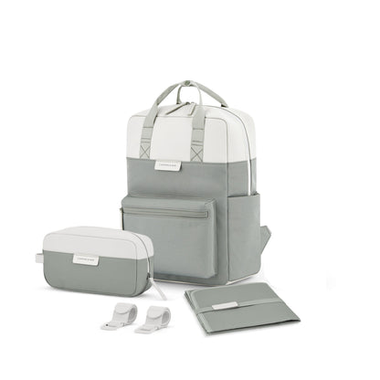 Bergen Pro Diaper Backpack Set Sandstone