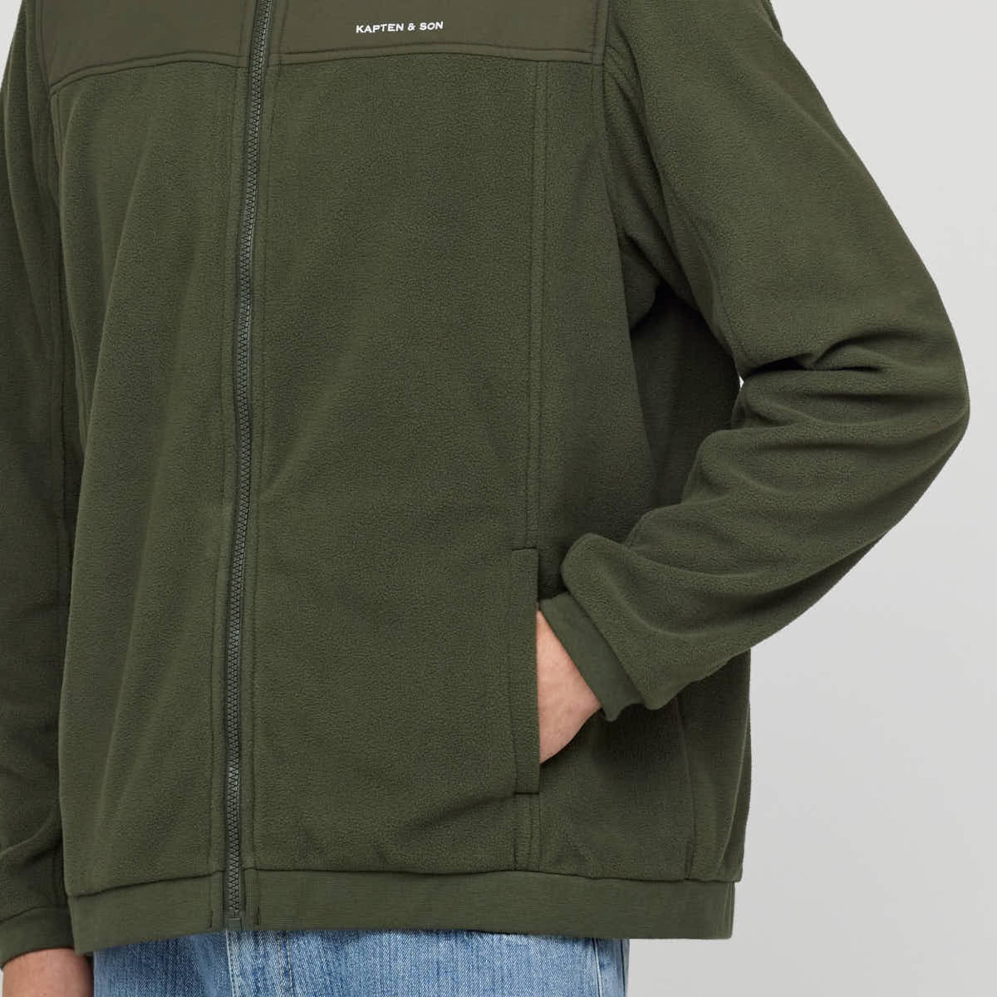 Light Fleece Jacket All Black