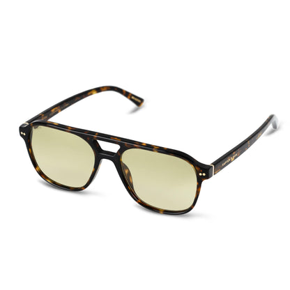 Zurich Oversize Transparent Hazel Light Brown