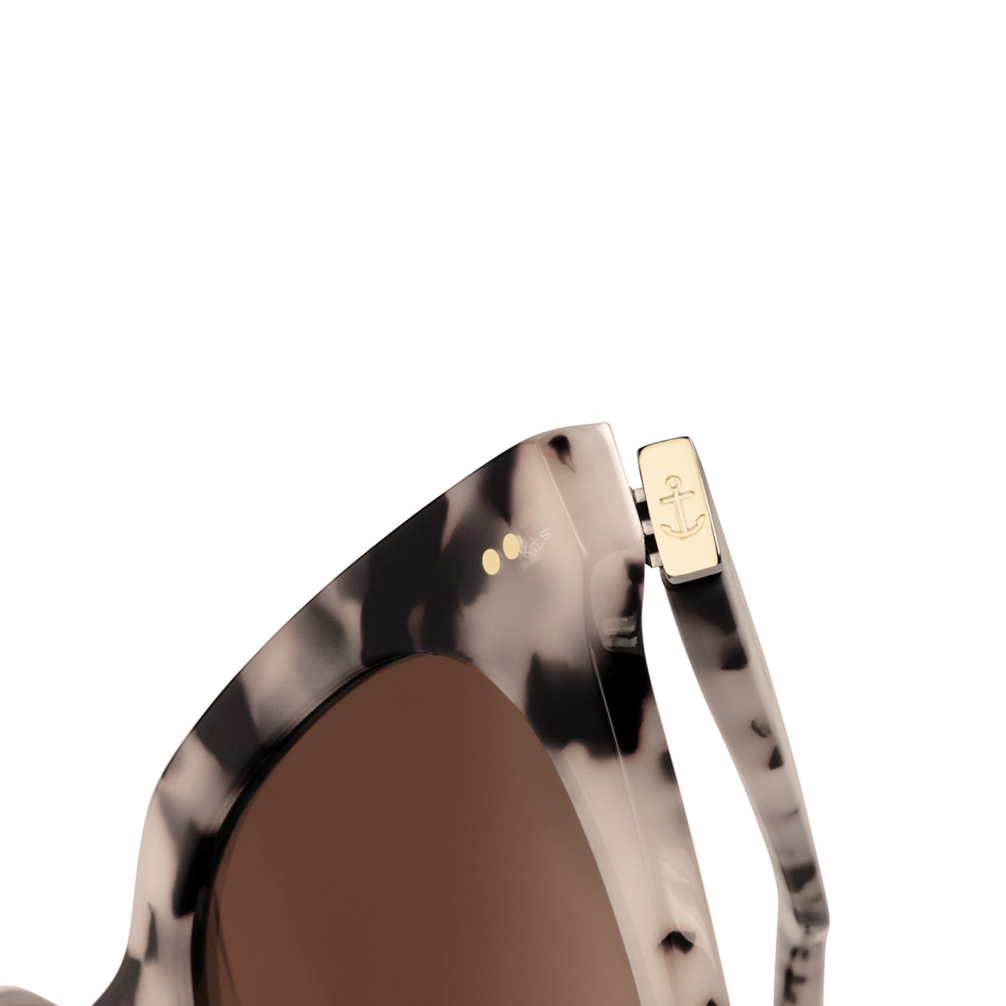Florence Transparent Caramel Brown