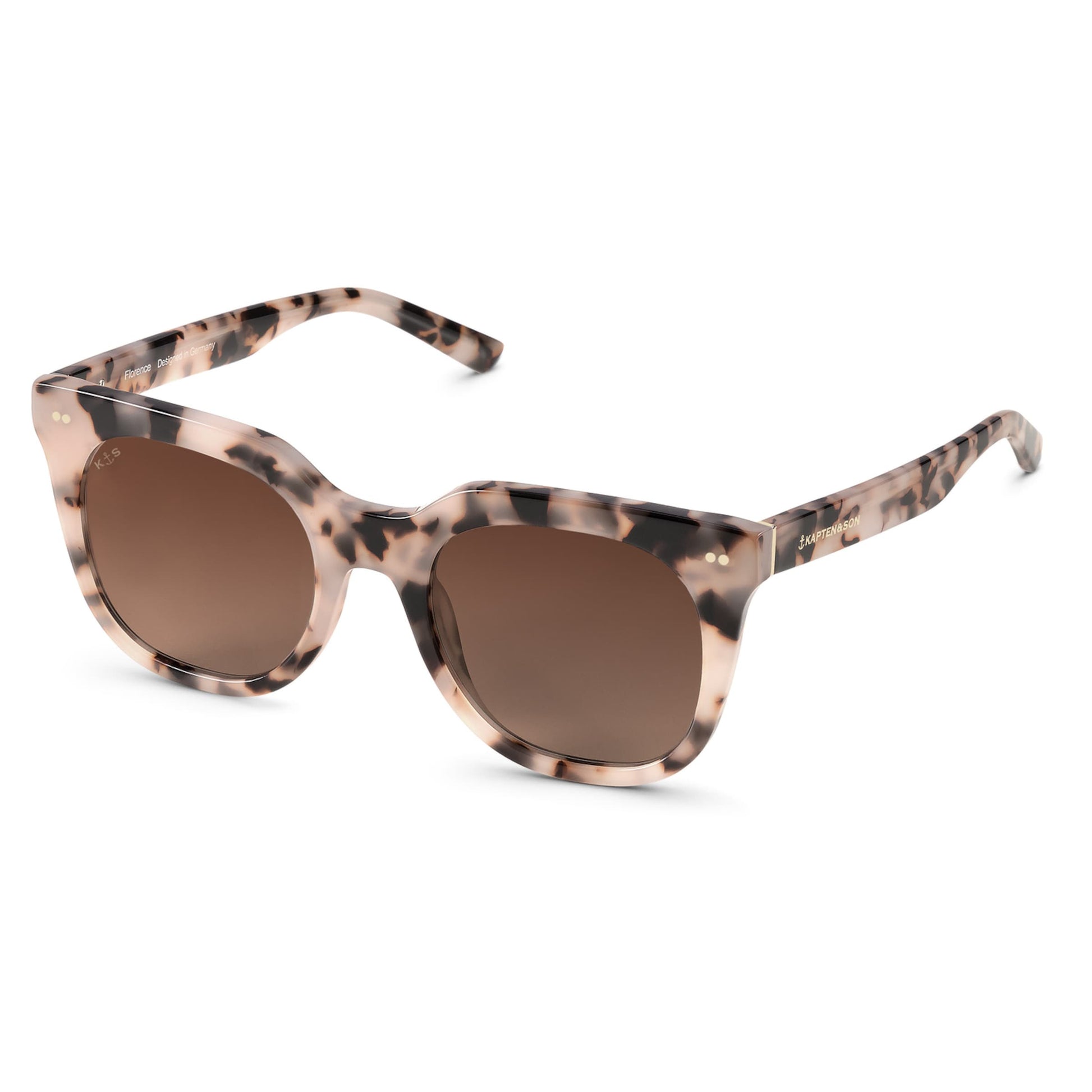 Florence Transparent Caramel Brown