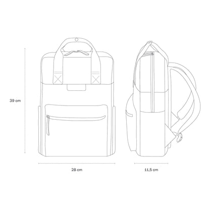 Bergen Pro Diaper Backpack Set Muted Clay