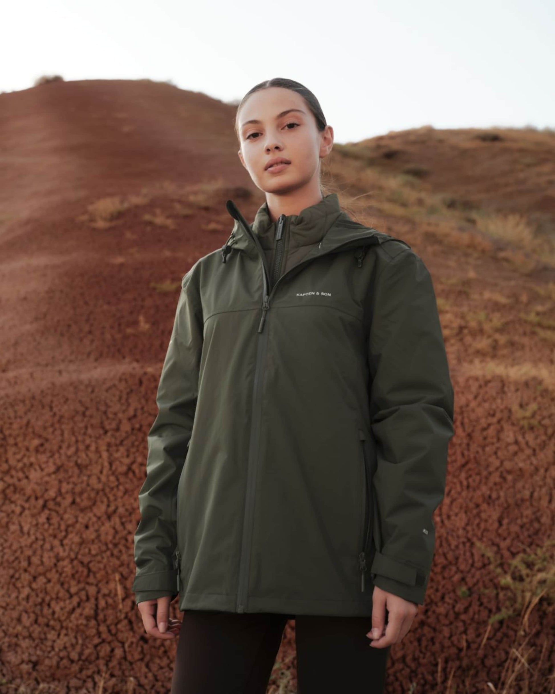 Puffer 3in1 Rain Jacket All Black