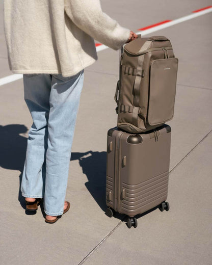 Lisbon Duffle Backpack Medium Sandstone