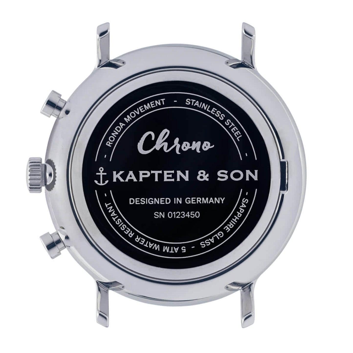 Chrono Small Silver Steel
