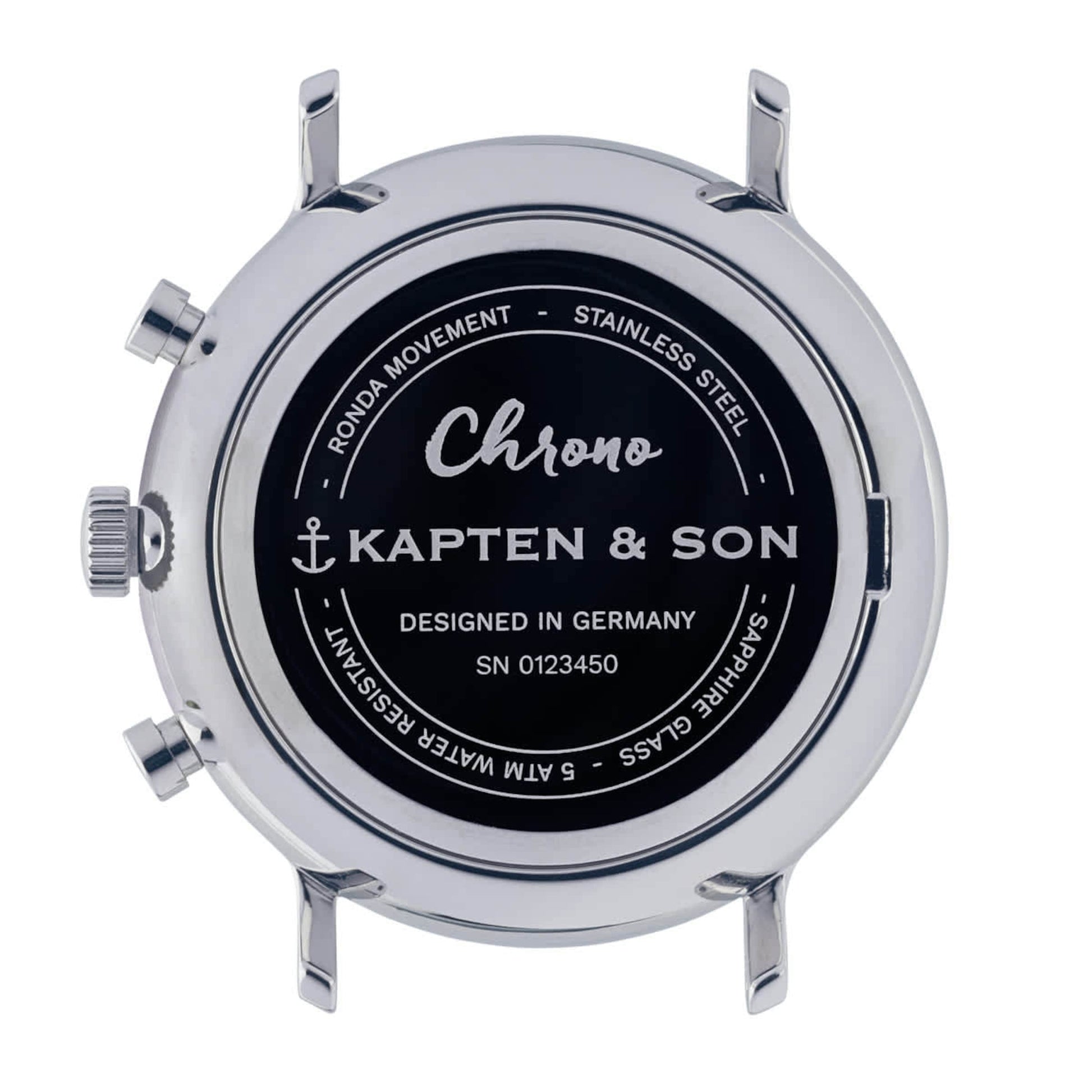 Chrono Small Gold Steel