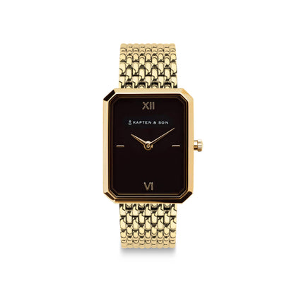 Grace Gold Green Woven Steel