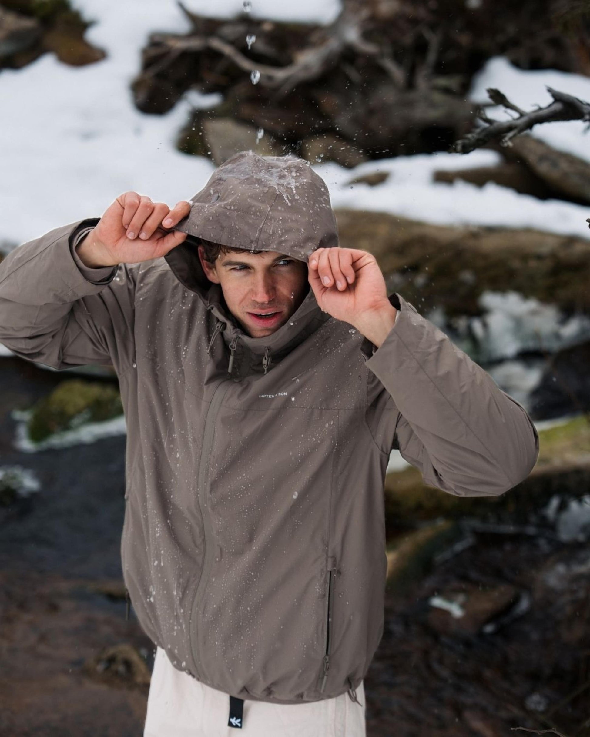 Everyday 3in1 Rain Jacket Leo Dark Brown