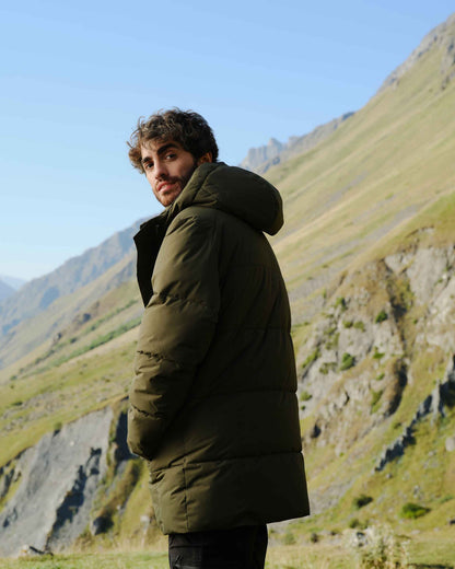 Winter Puffer Jacket Olive