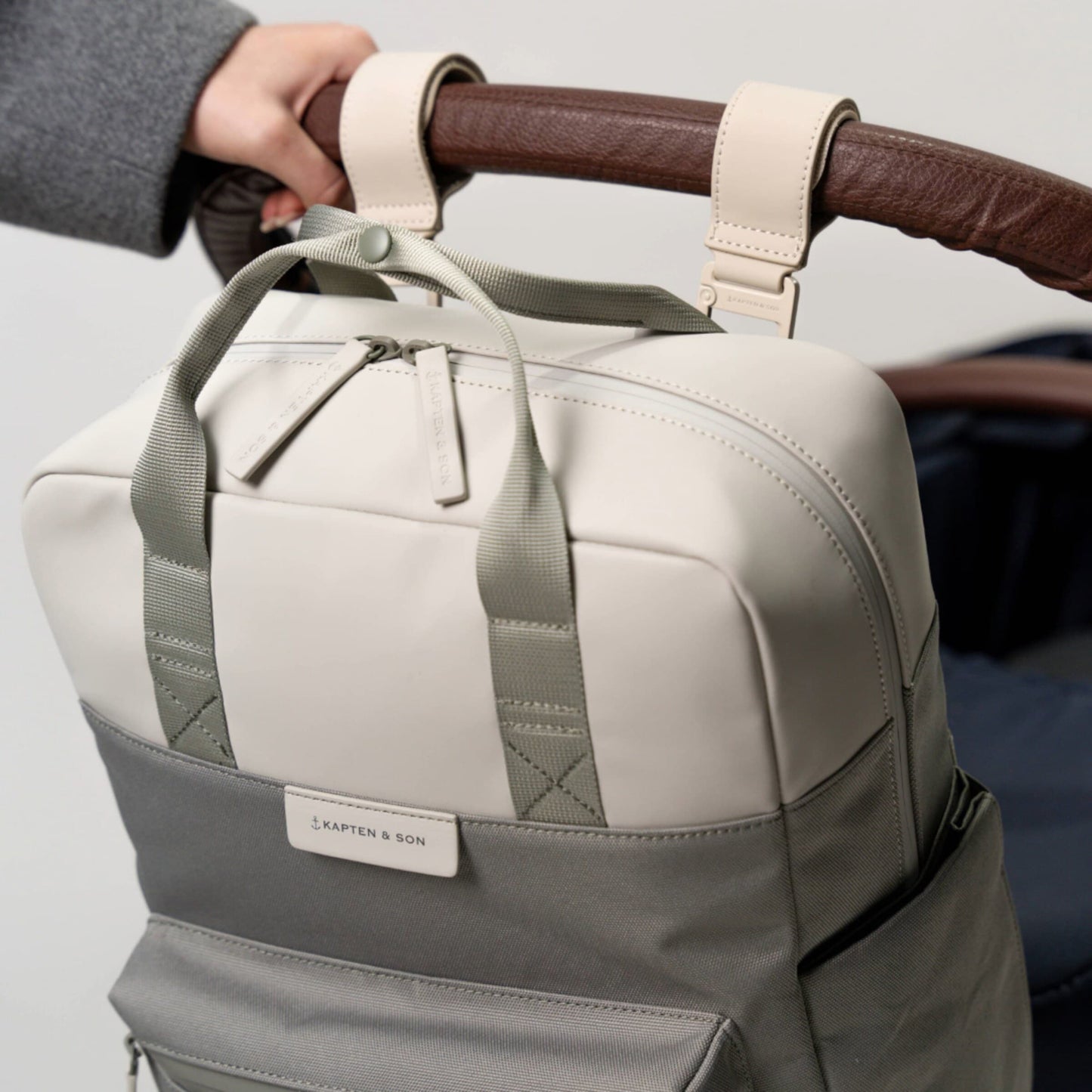 Bergen Pro Diaper Backpack Set Muted Clay