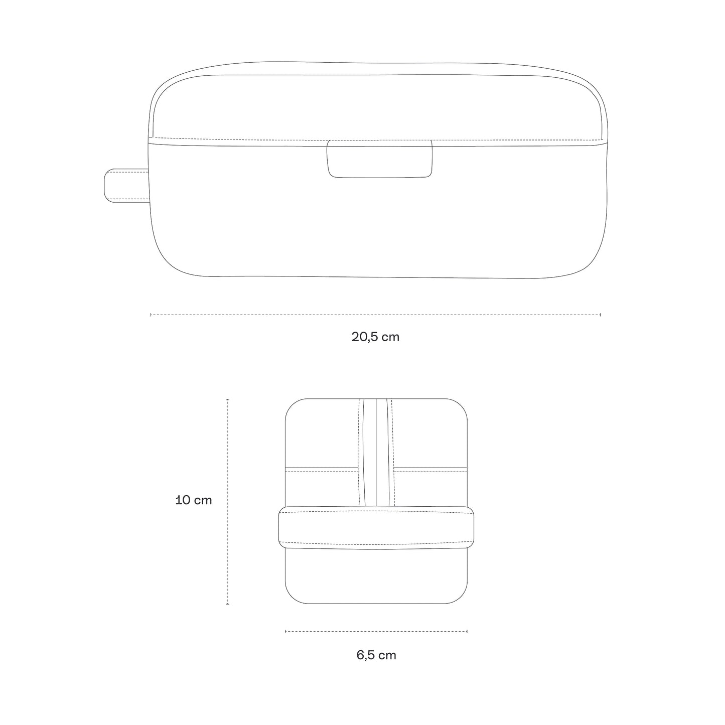 Bergen Accessory Case All Black