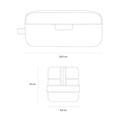 Bergen Accessory Case All Black