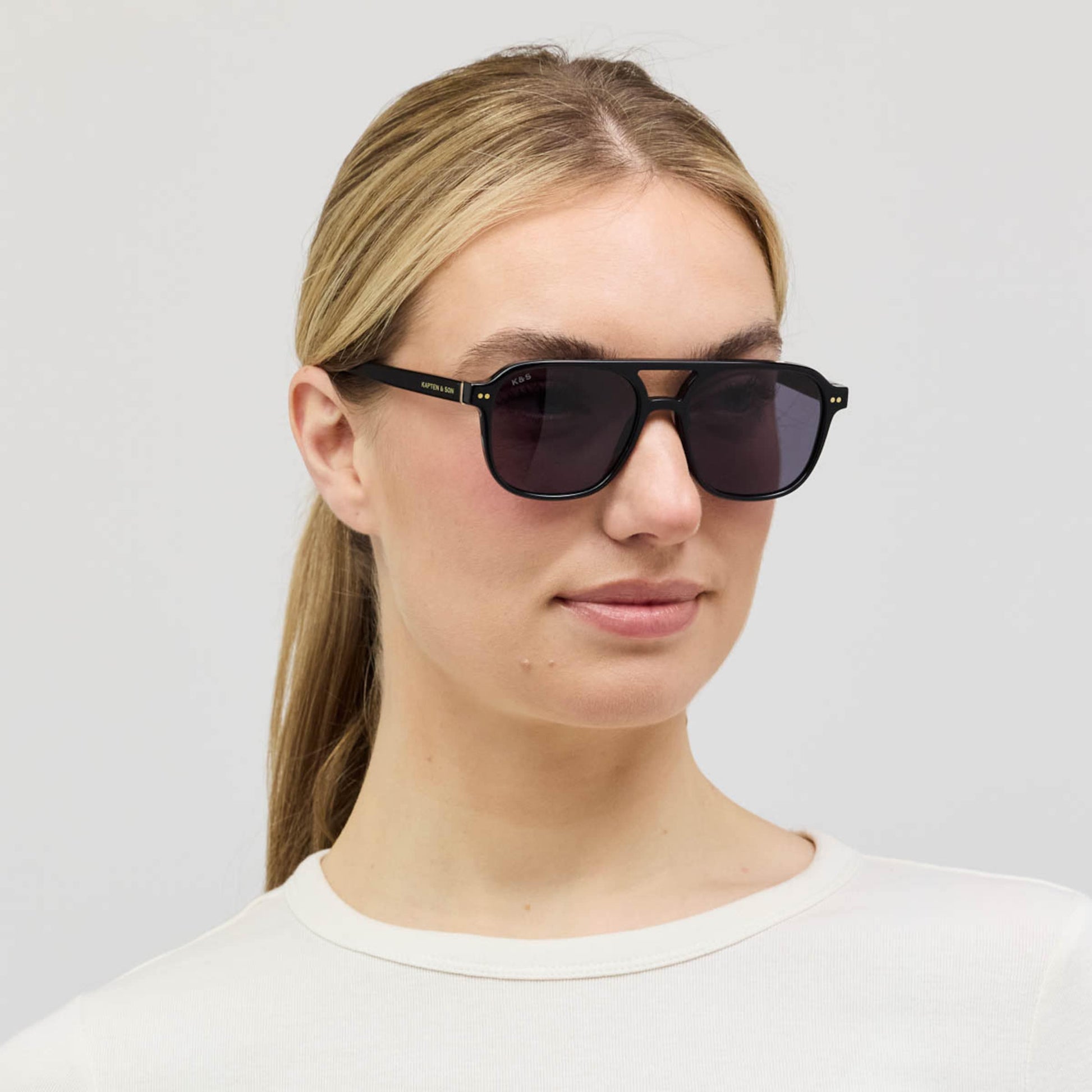 Zurich Oversize Crystal Tortoise Brown