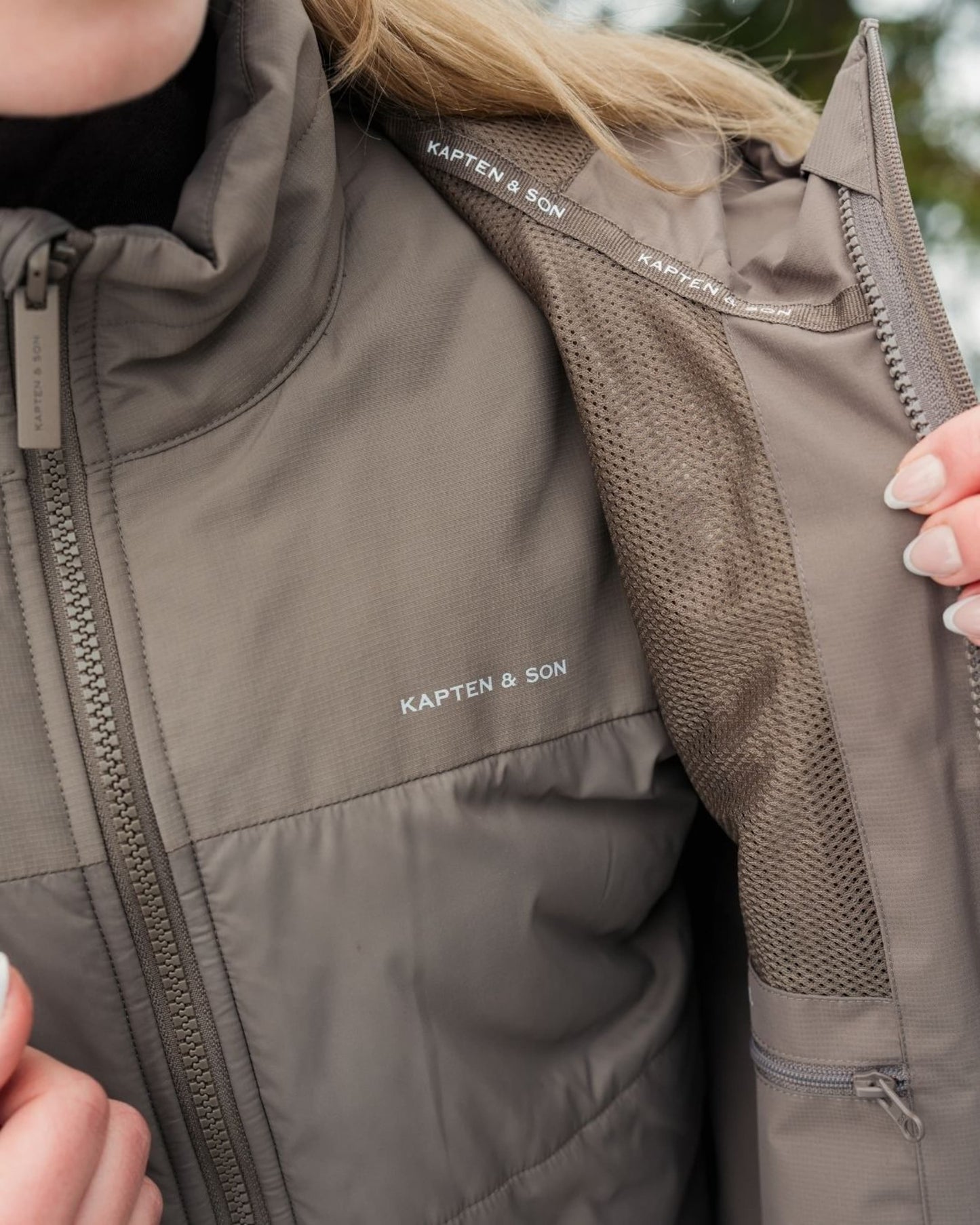Puffer 3in1 Rain Jacket All Black