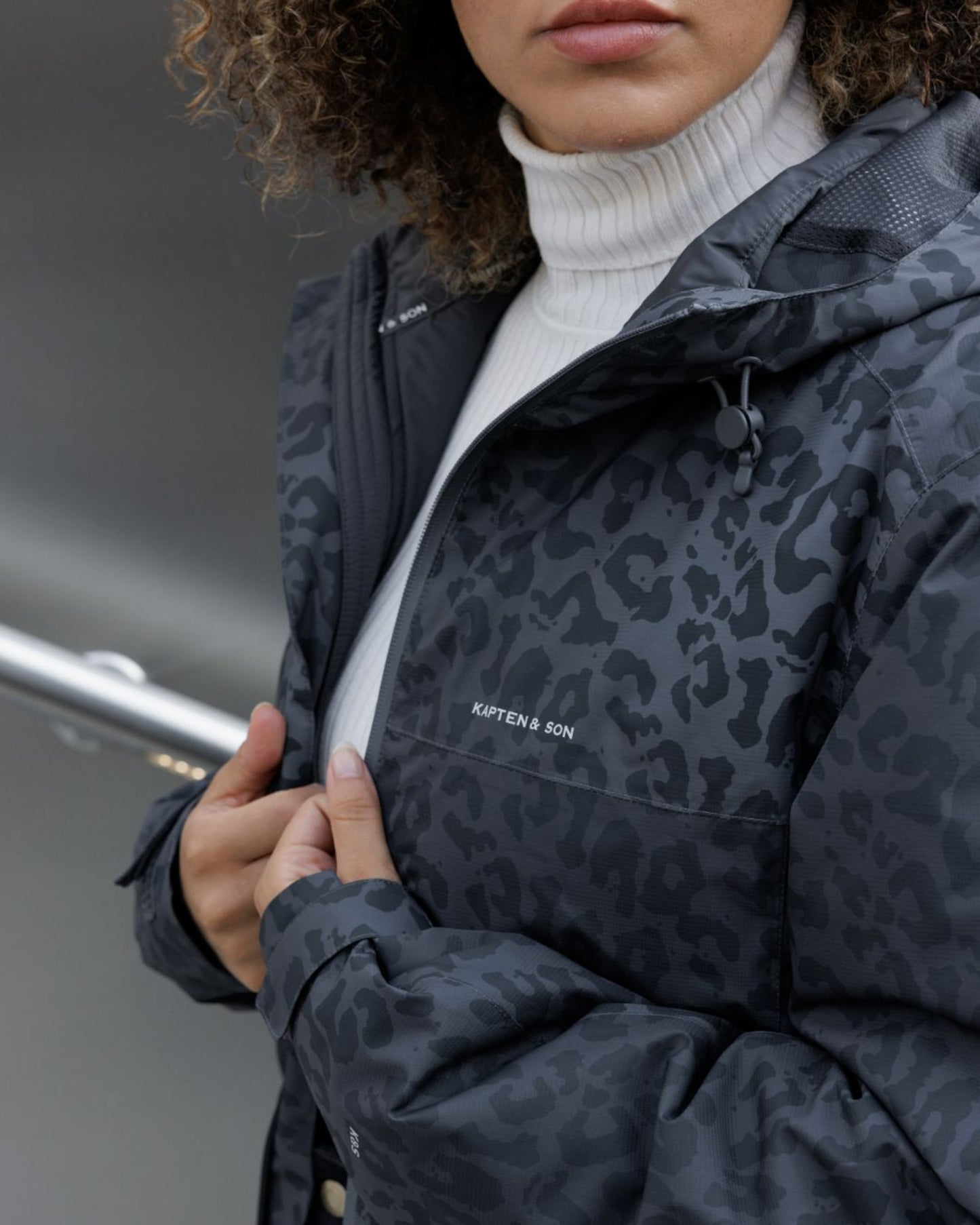 Puffer 3in1 Rain Jacket Leo Dark Grey