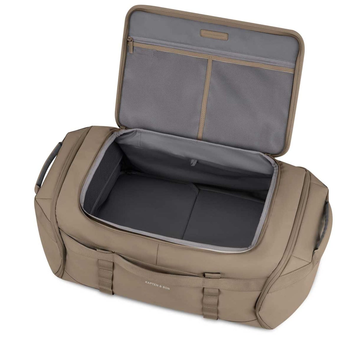 Lisbon Duffle Backpack Small All Black 