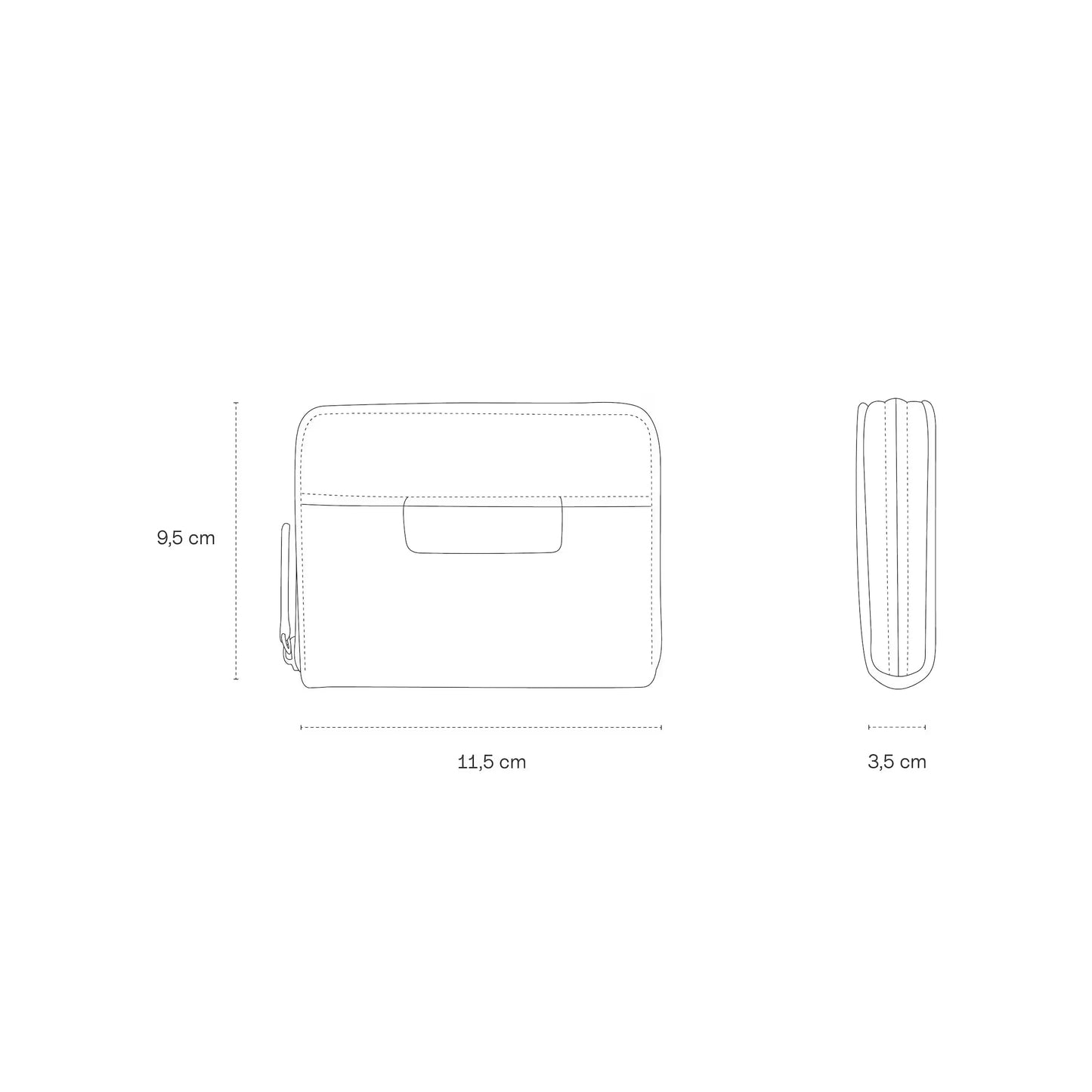 Bergen Pro Wallet Small Cord Rose Clay