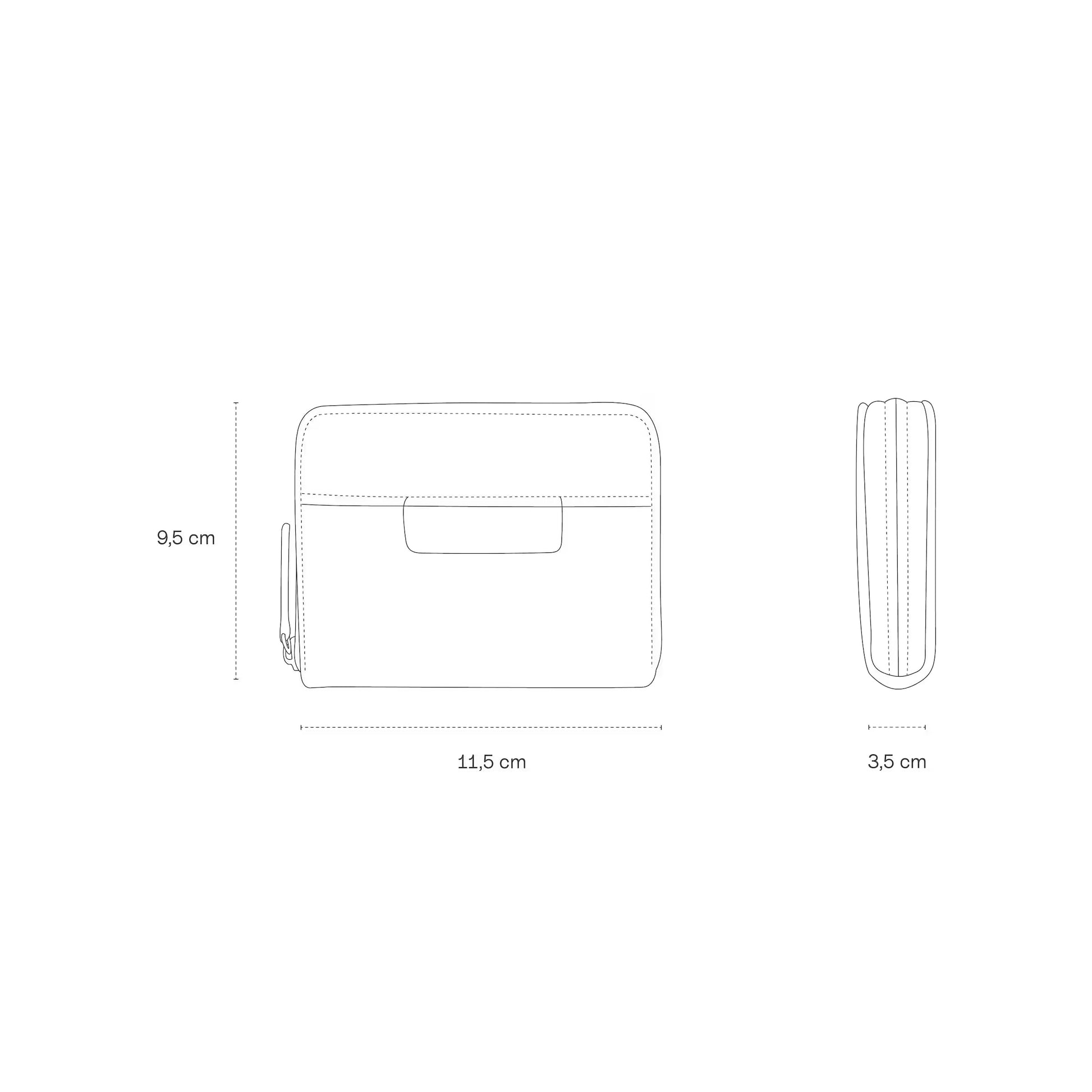 Bergen Pro Wallet Small Cord Rose Clay