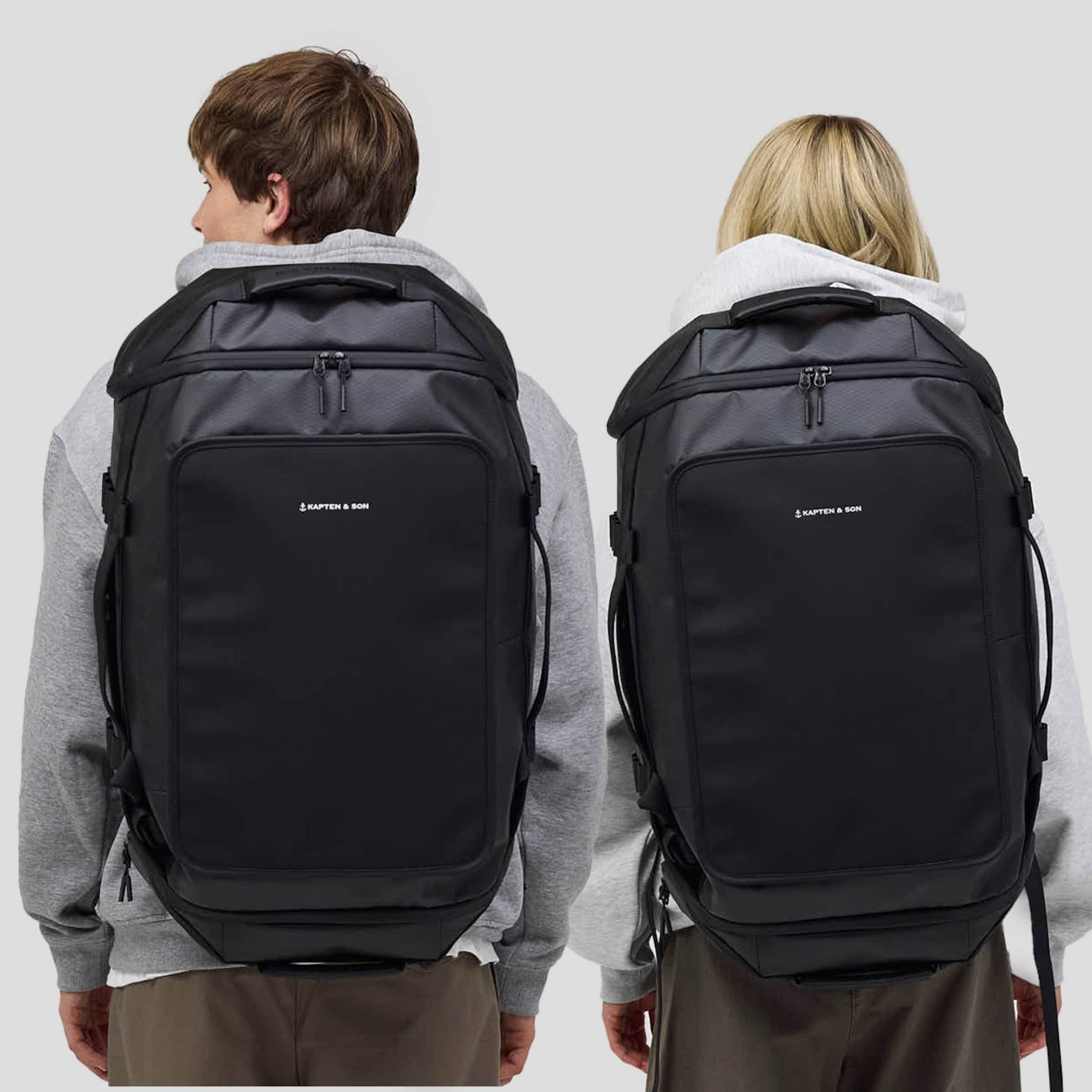 Lisbon Duffle Backpack Medium Walnut