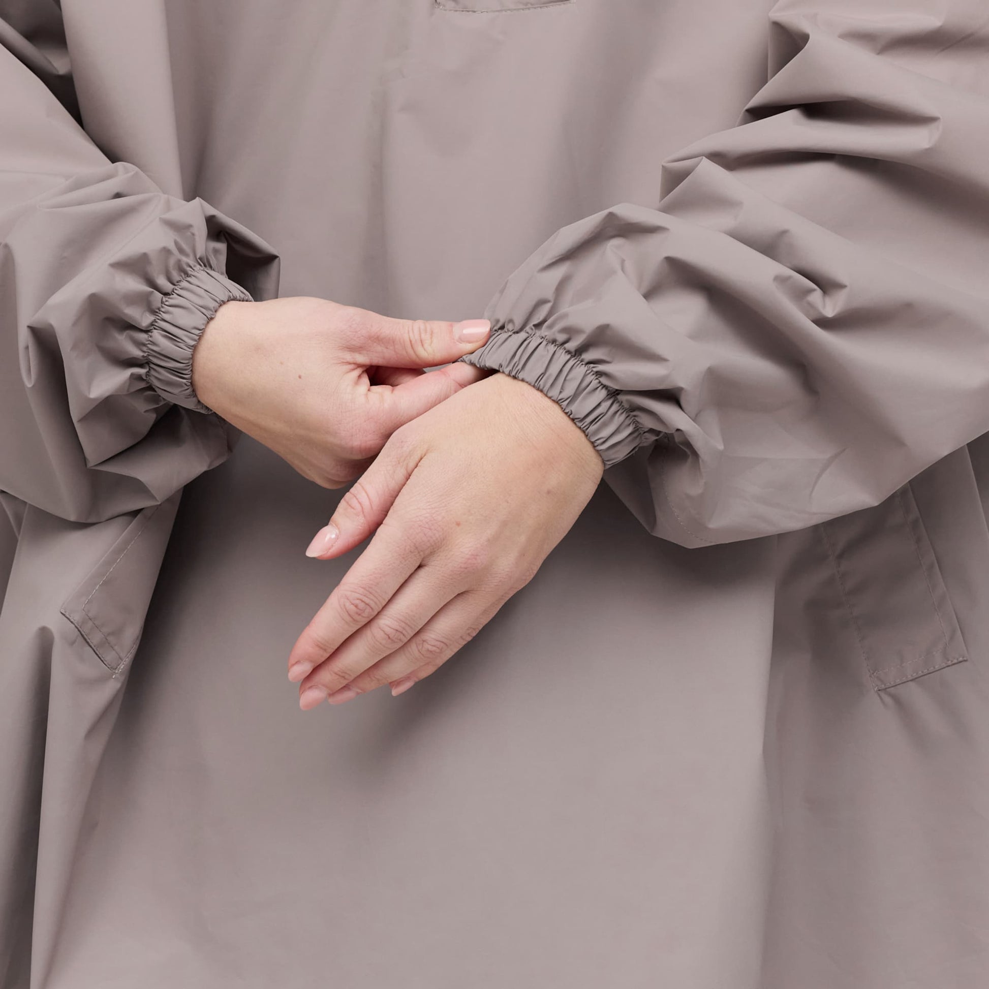 Rain Poncho All Black