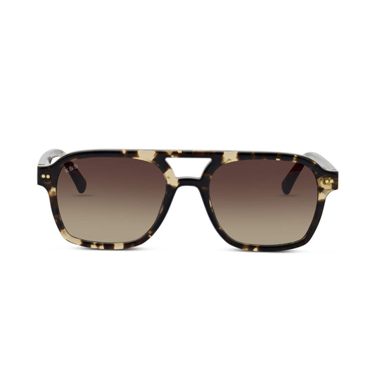 Zurich Edge Crystal Tortoise Brown