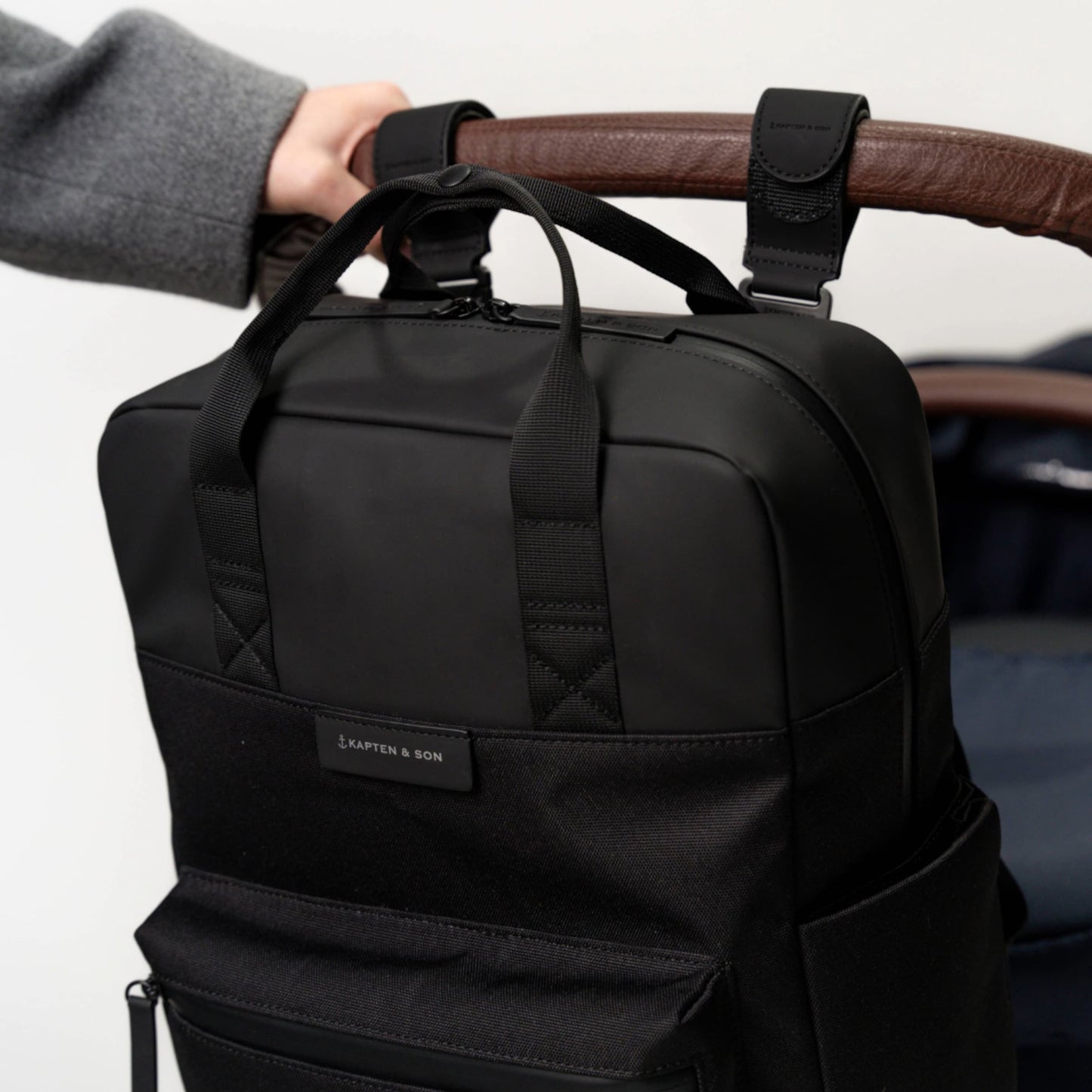 Bergen Pro Diaper Backpack Set Muted Sage
