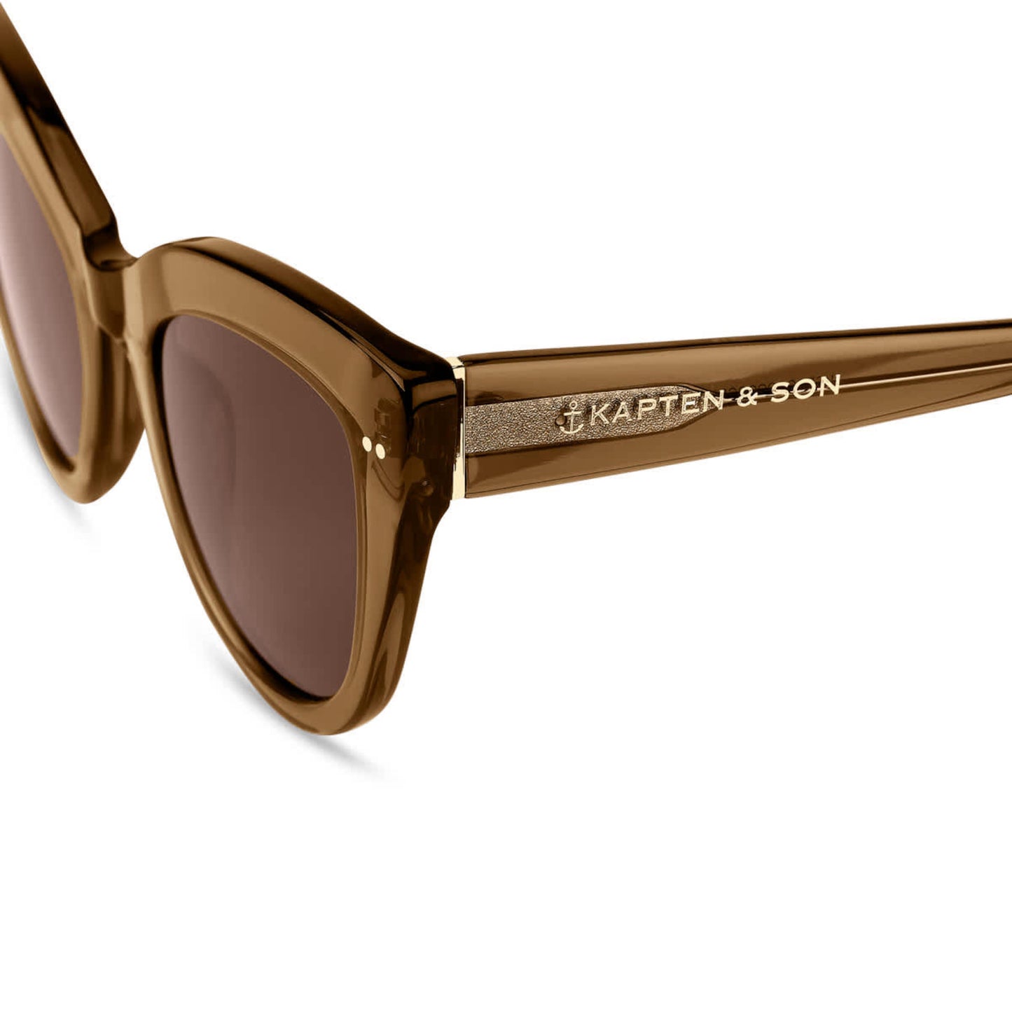 Sofia Transparent Caramel Brown