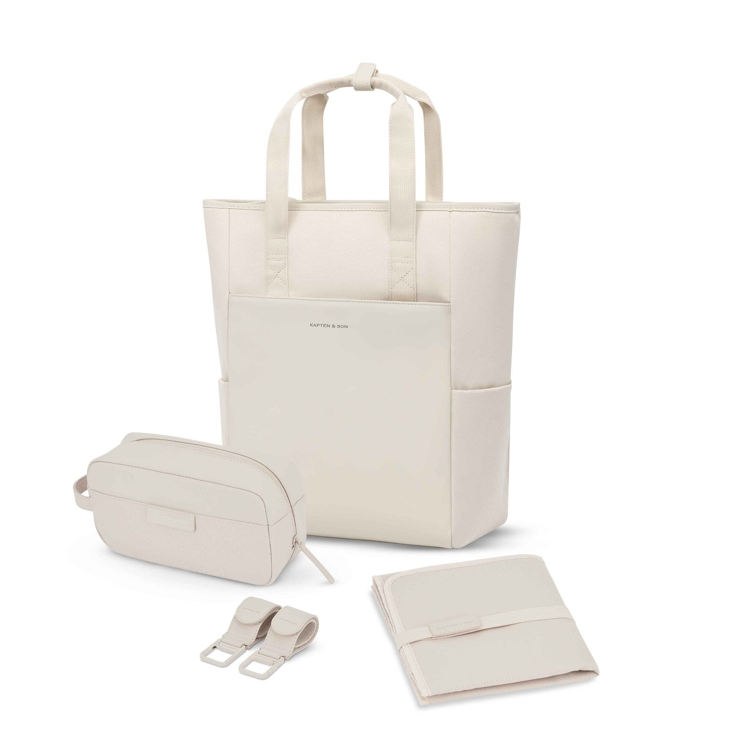 Lindby Pro Diaper Backpack Set Muted Rose