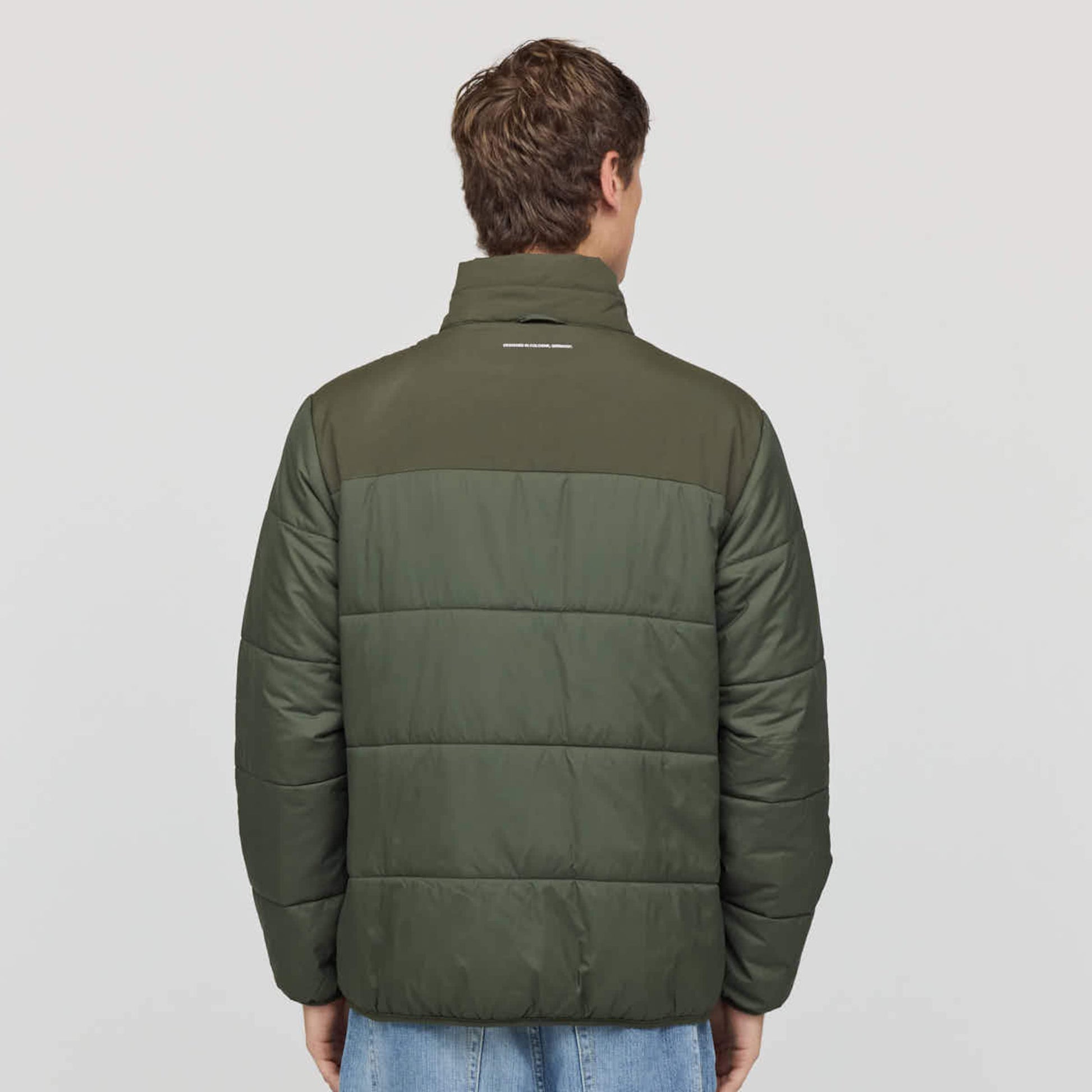 Puffer Jacket Cord All Black