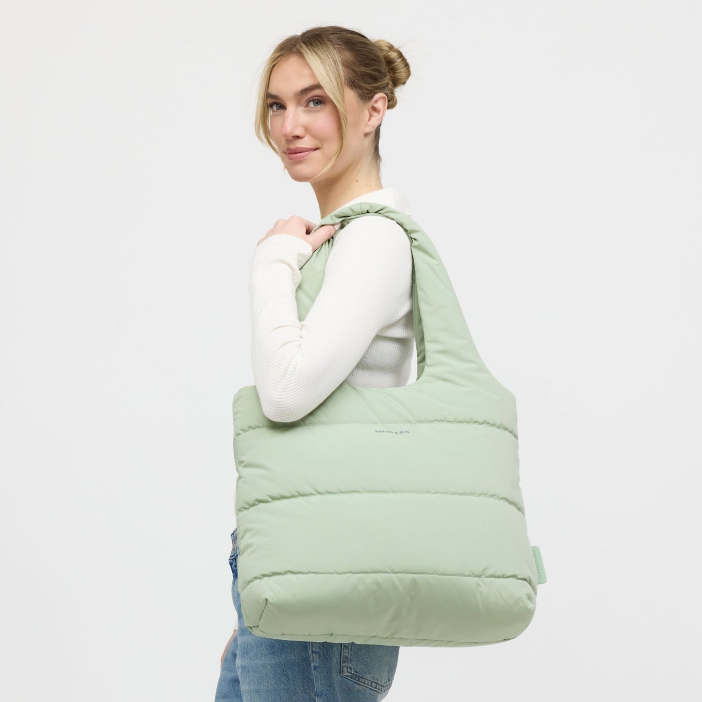 Skara Cloud Shopper Cord Dusty Khaki