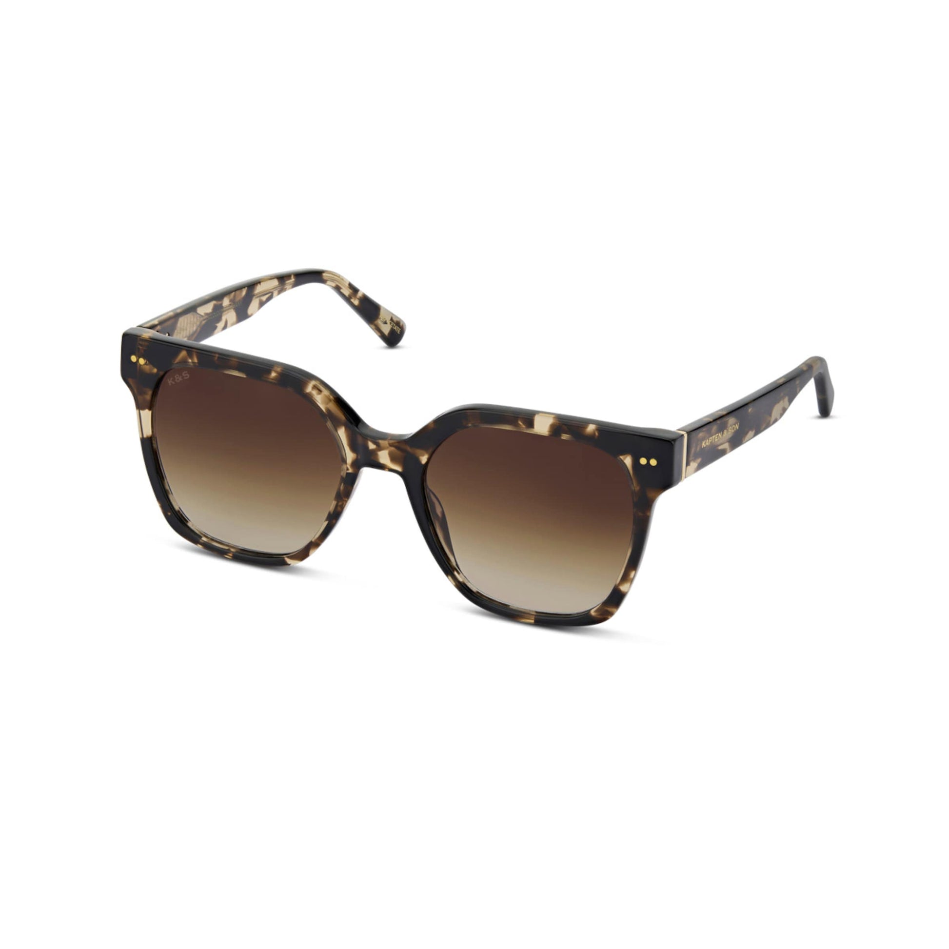 Siena Small Crystal Tortoise Brown