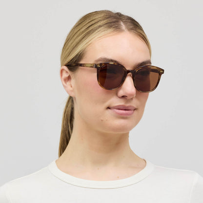 Nairobi Small Crystal Tortoise Brown