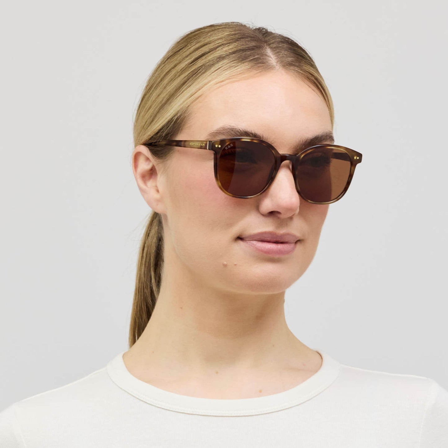 Nairobi Small Transparent Hazel Brown