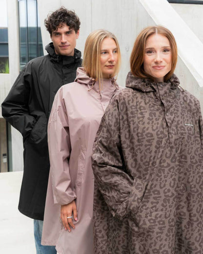Rain Poncho Muted Rose