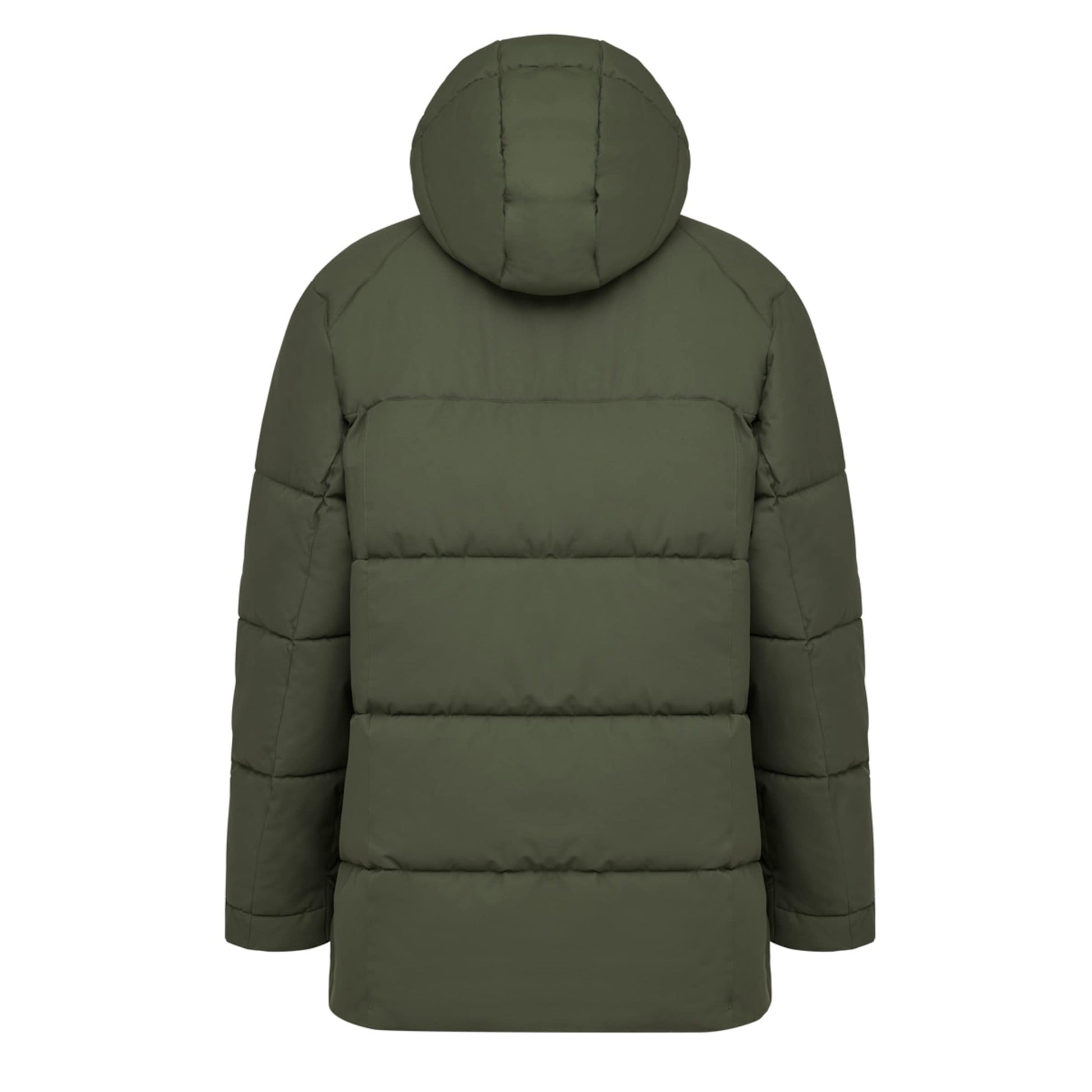 Winter Puffer Jacket Cord All Black