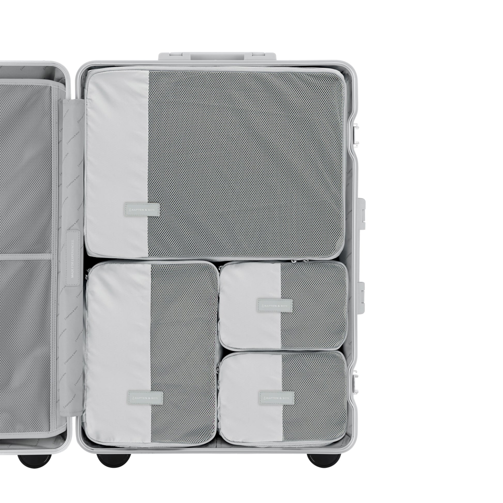 Heathrow Aluminium Check In Silver
