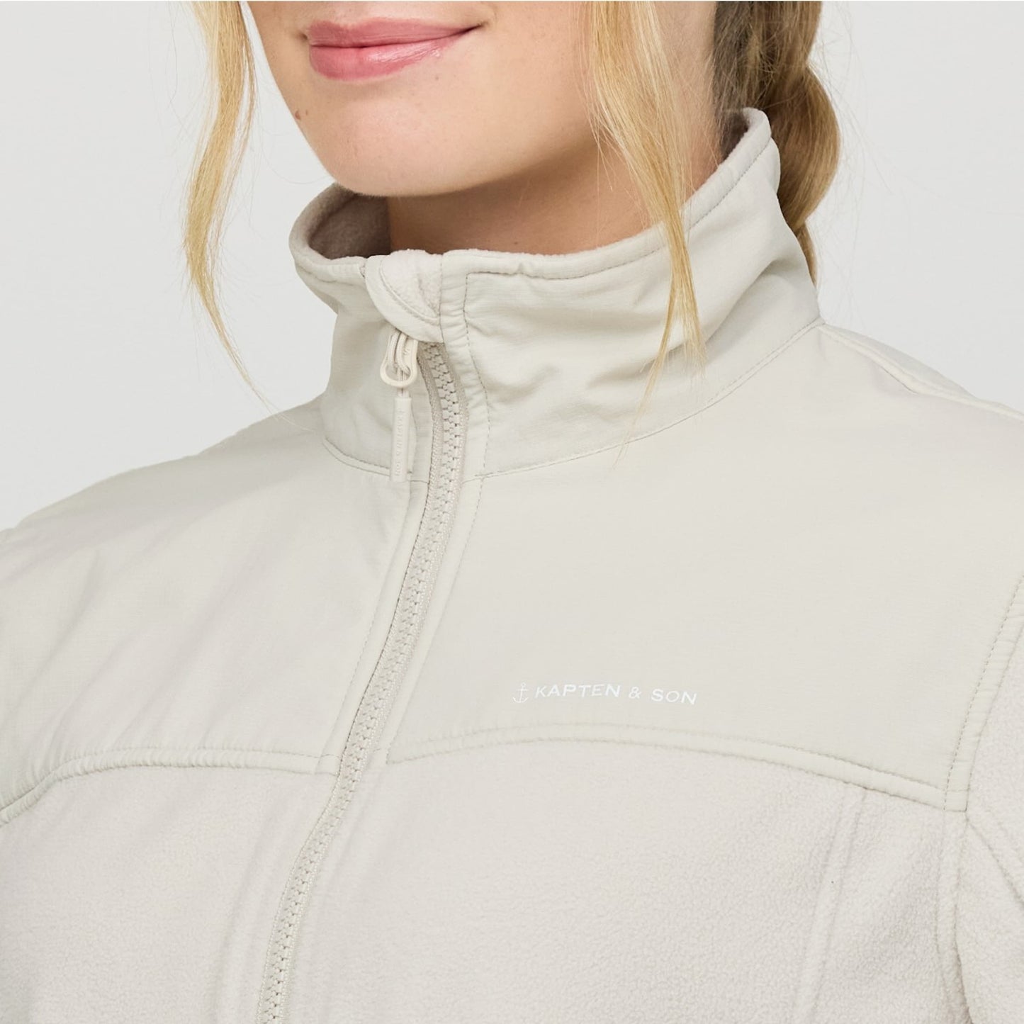 Light Fleece Jacket Taupe
