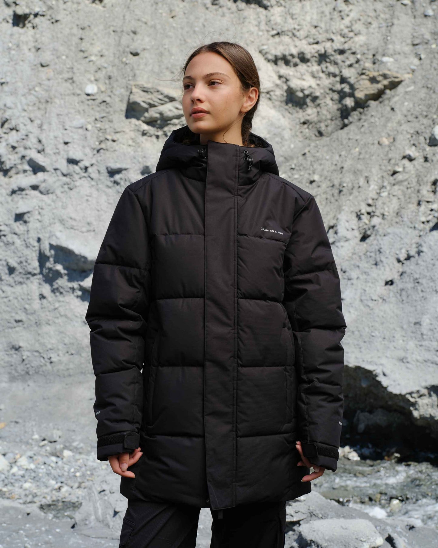 Winter Puffer Jacket All Black