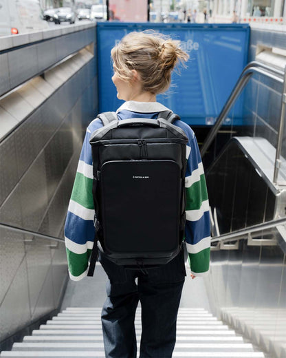 Lisbon Duffle Backpack Small Sandstone 