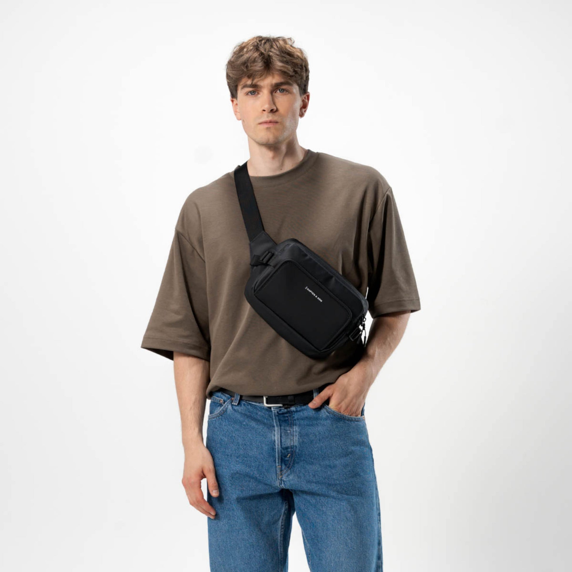 Lisbon Crossbody Dusty Pistachio