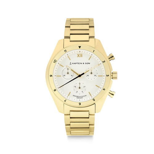 Rise Small Gold Steel