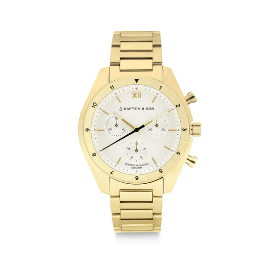 Rise Small Gold Steel